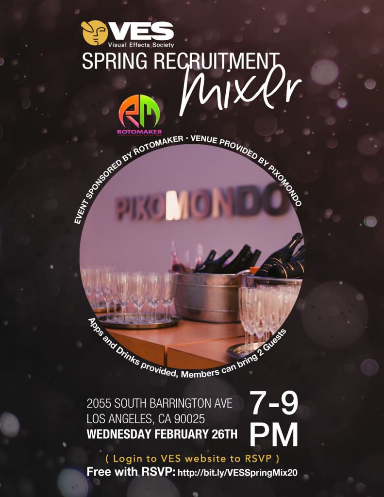 VES LA 2020 Spring Mixer at PXO