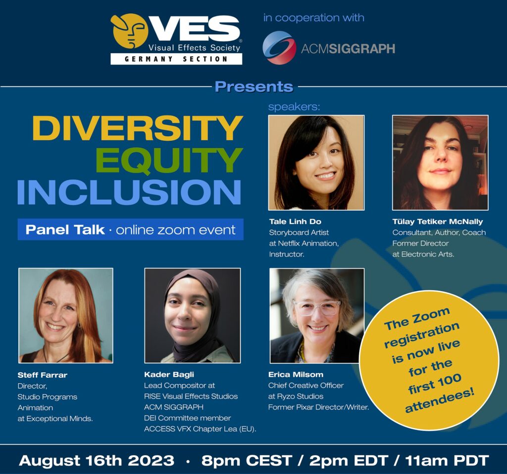 DEI Panel Discussion with ACMSIGGRAPH