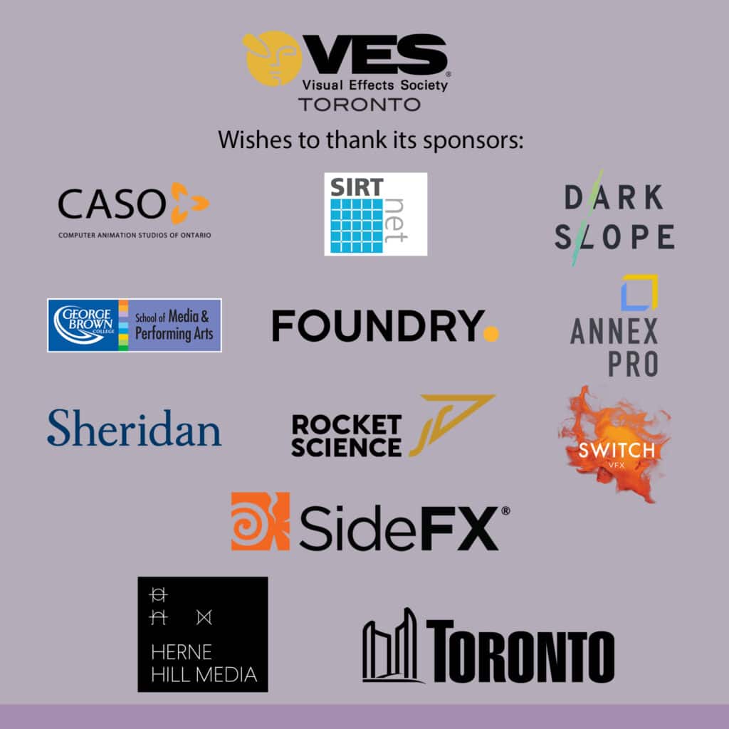 VES Toronto Sponsors