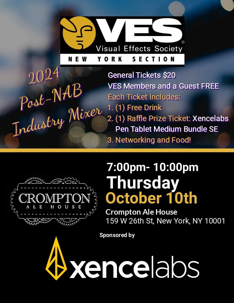 VES NY 2024 Post NAB Industry Mixer
